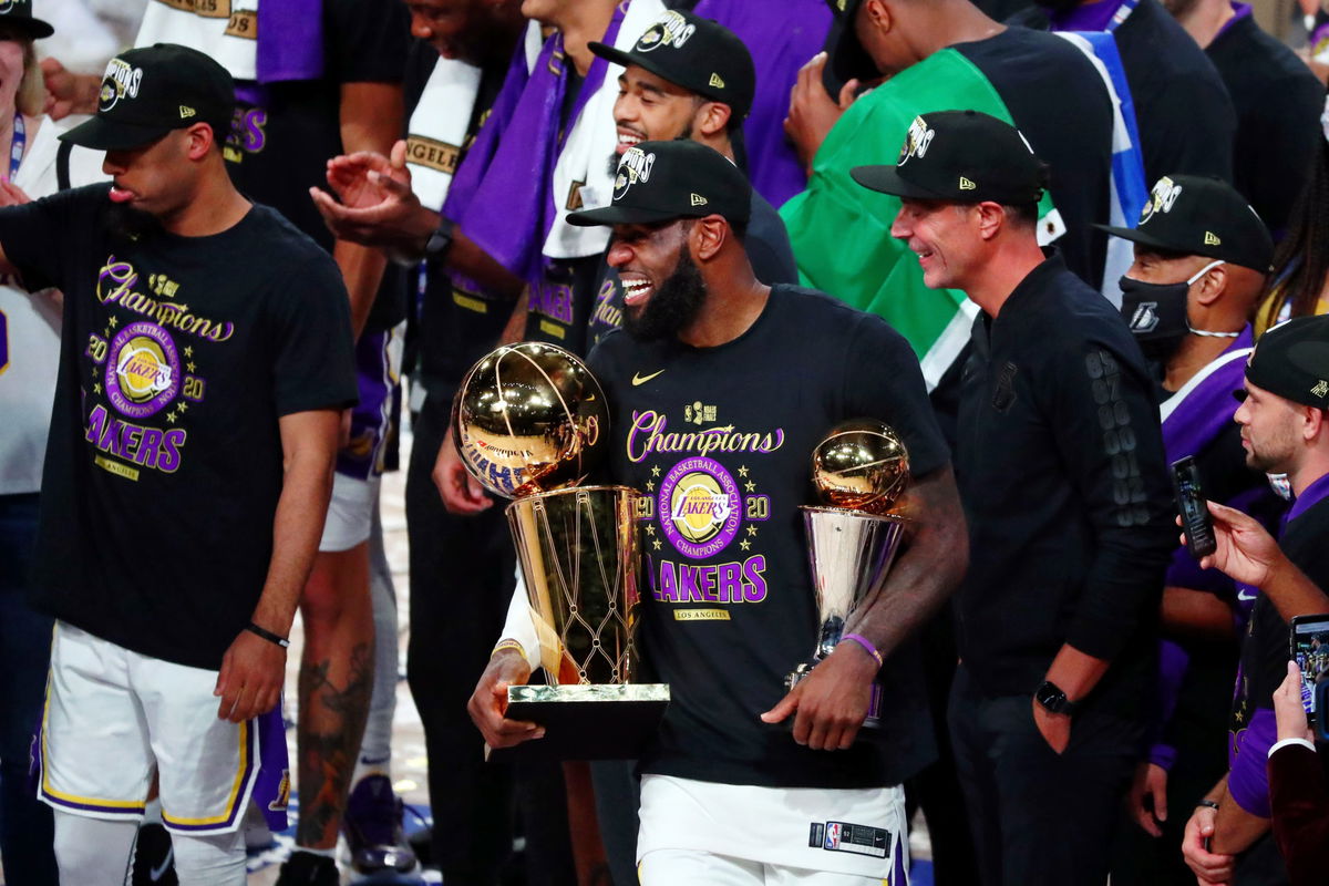 michael jordan holding trophy