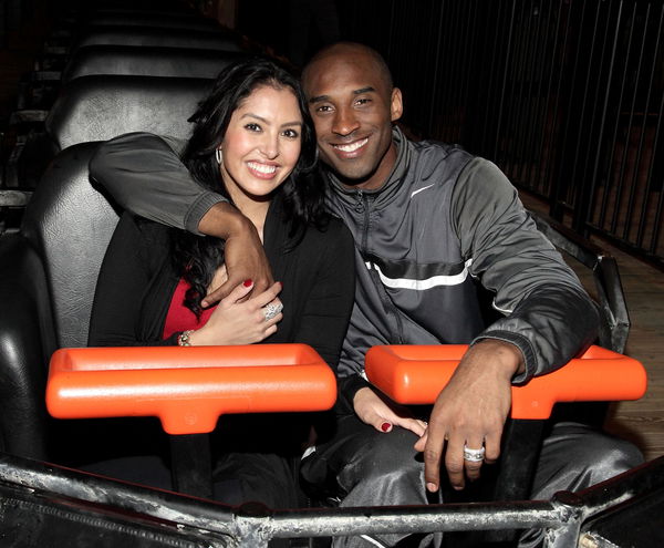 Kobe Bryant Visits Six Flags Magic Mountain