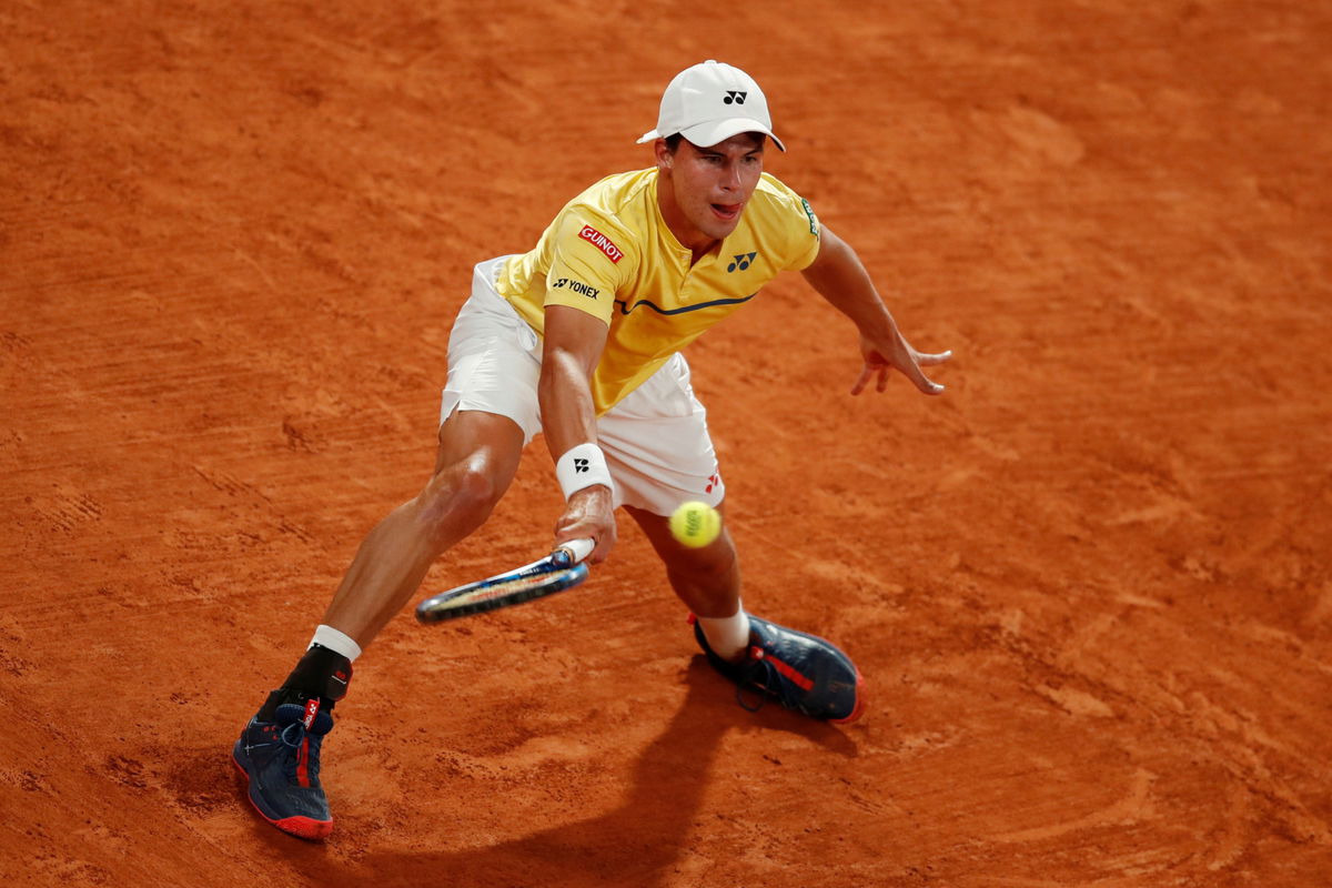 Daniel Altmaier at French Open 2020