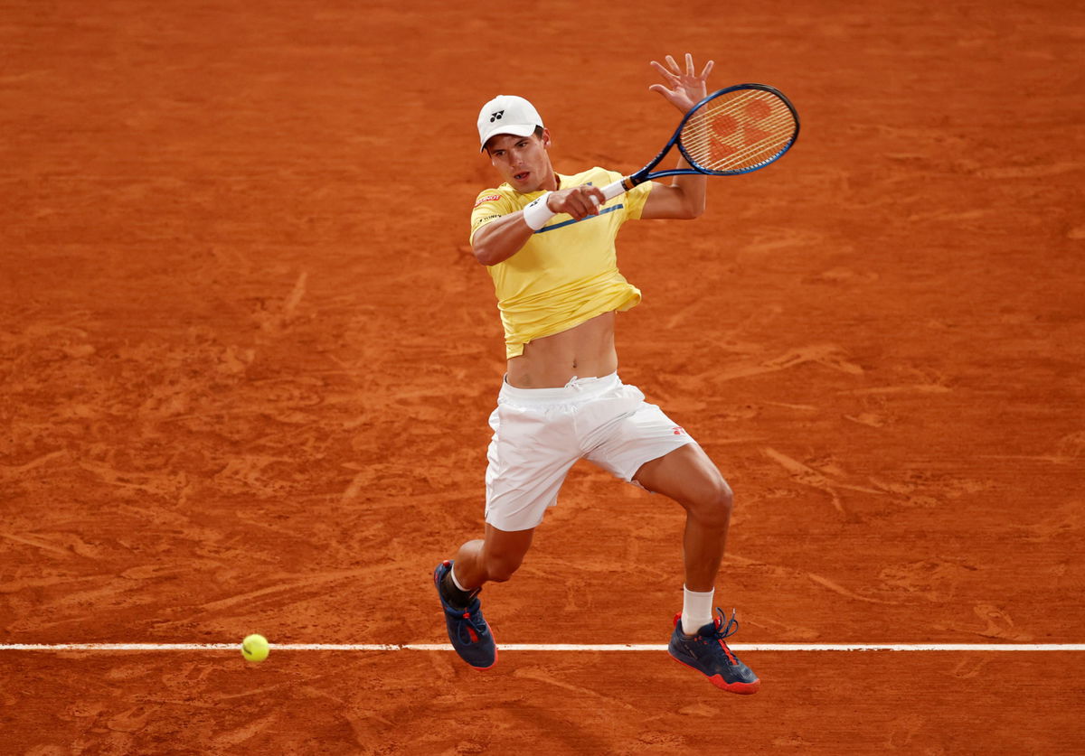 Daniel Altmaier at French Open 2020