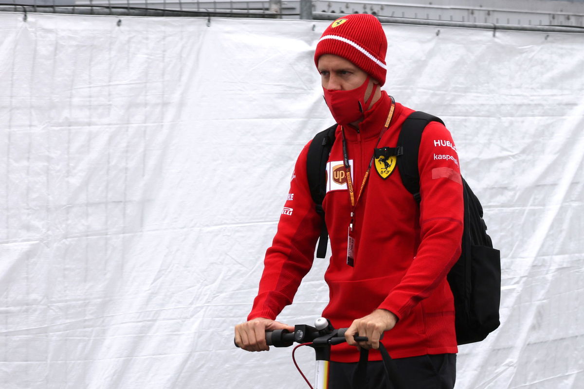 Ferrari's Sebastian Vettel