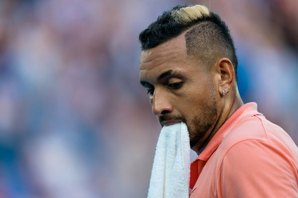 Get Your Girlfriend Out Of My Box Nick Kyrgios Blasts Spectator At Australian Open 2021 Essentiallysports