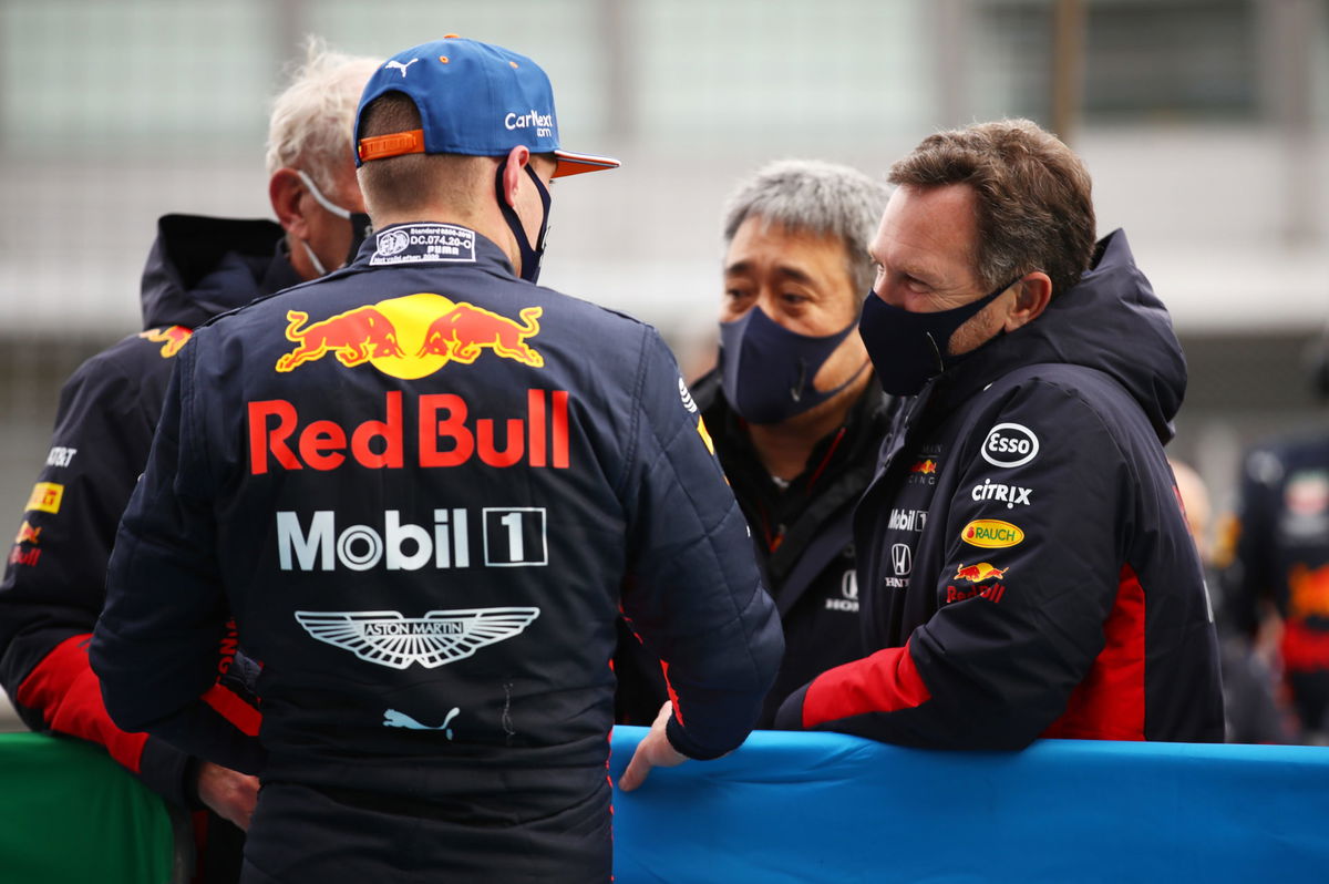 Verstappen after the Eifel Grand Prix