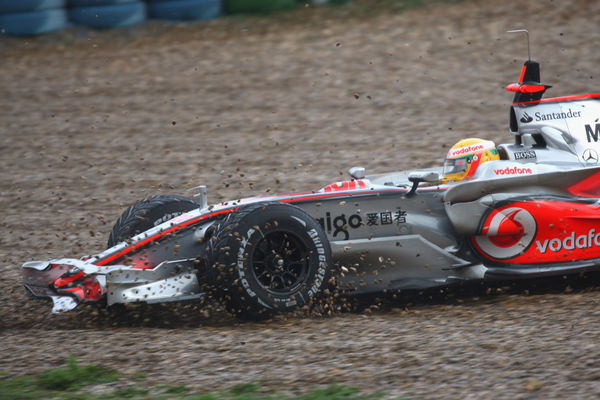 Lewis Hamilton in Mclaren