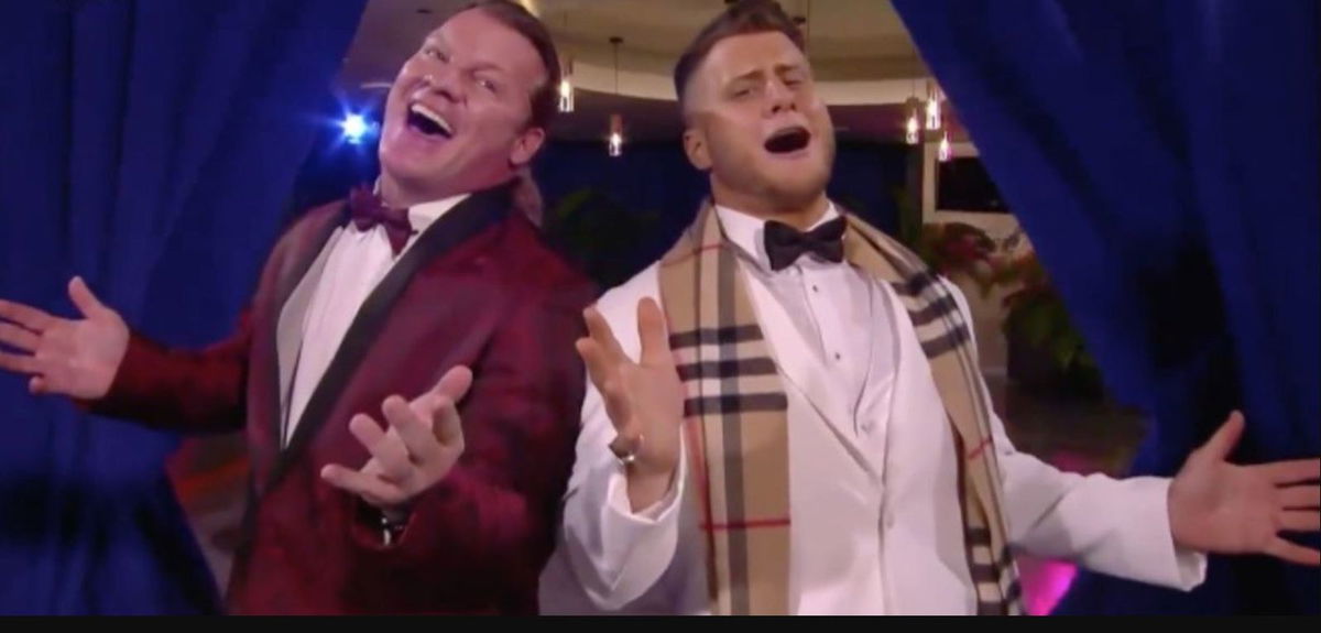 Chris Jericho and MJFâ€™s Musical Performance Goes Viral on Twitter - EssentiallySports