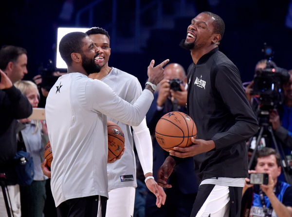 Kevin Durant chokes up when talking about Brooklyn Nets teammates