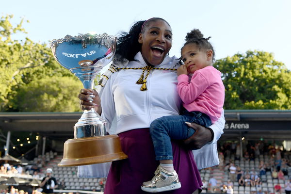 Serena Williams' daughter Olympia shows mom who's the boss