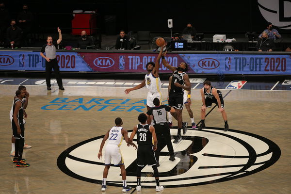 NBA: Golden State Warriors at Brooklyn Nets