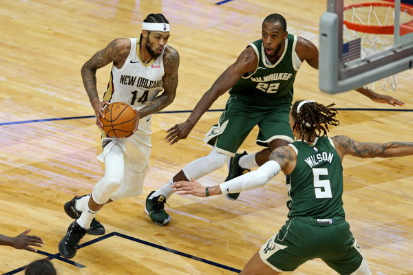 NBA: Preseason-Milwaukee Bucks at New Orleans Pelicans