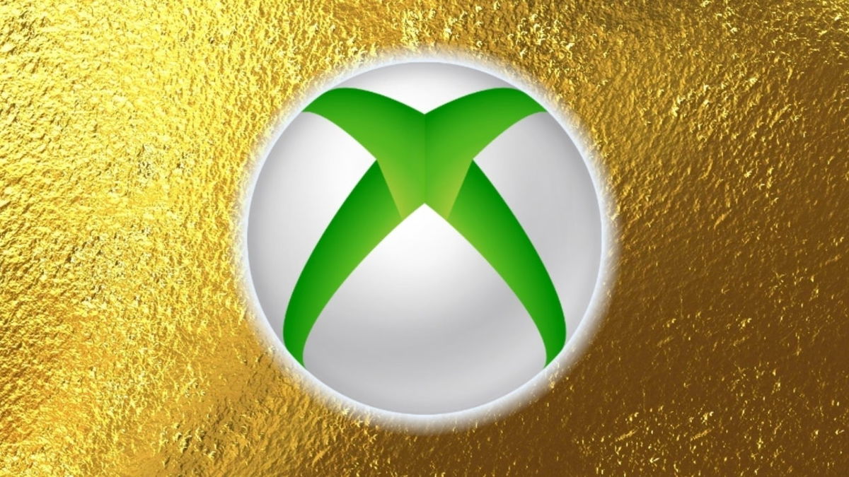 a gold xbox