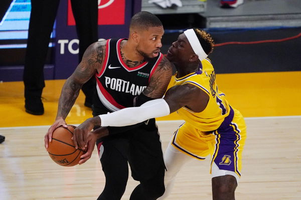 NBA: Portland Trail Blazers at Los Angeles Lakers