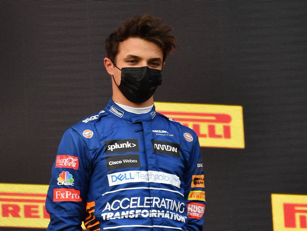 Lando Norris following the Emilia Romagna GP race