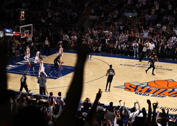 NBA: Playoffs-Atlanta Hawks at New York Knicks