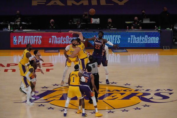 NBA: Phoenix Suns at Los Angeles Lakers