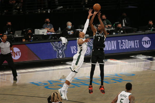 NBA: Playoffs-Milwaukee Bucks at Brooklyn Nets