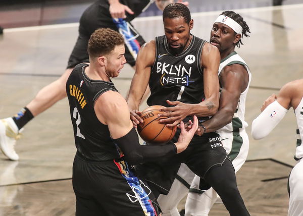 NBA: Playoffs-Milwaukee Bucks at Brooklyn Nets