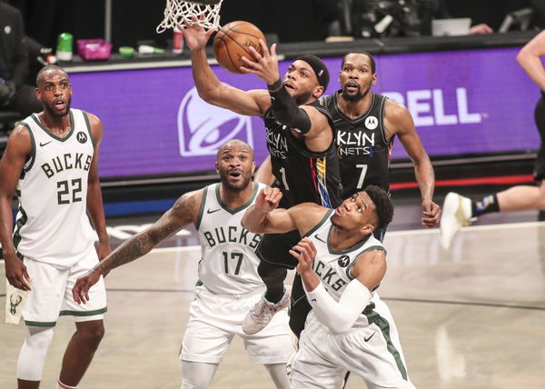 NBA: Playoffs-Milwaukee Bucks at Brooklyn Nets