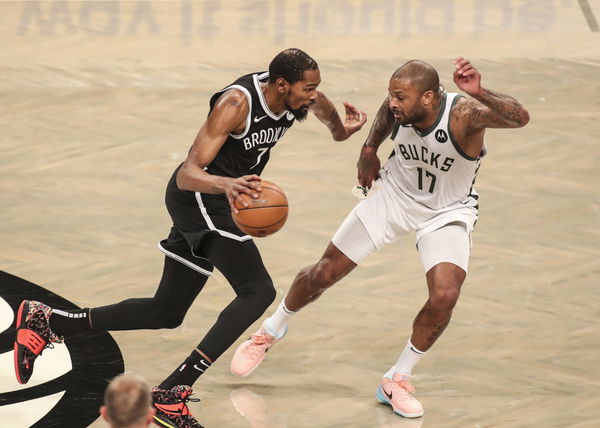 NBA: Playoffs-Milwaukee Bucks at Brooklyn Nets