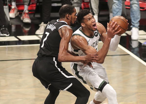 NBA: Playoffs-Milwaukee Bucks at Brooklyn Nets