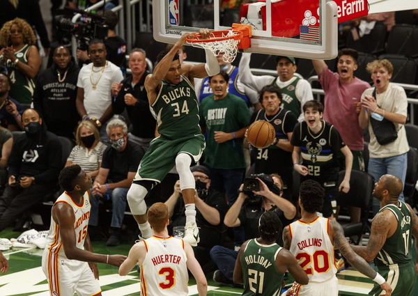 NBA: Playoffs-Atlanta Hawks at Milwaukee Bucks