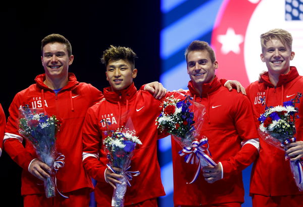 U.S. gymnastics Olympic trials are held in St. Louis