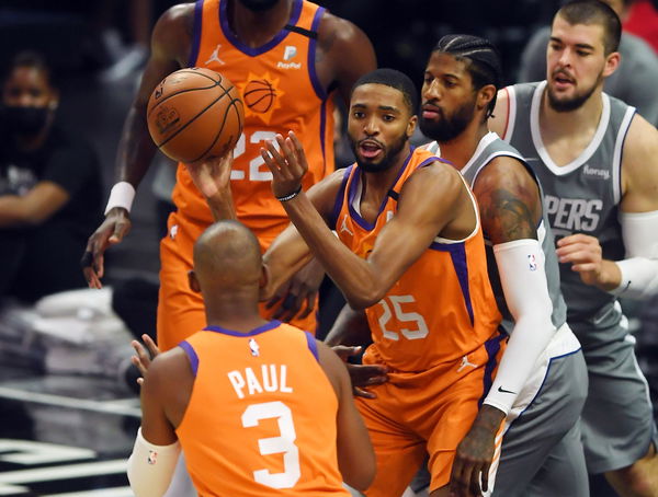 NBA: Playoffs-Phoenix Suns at Los Angeles Clippers