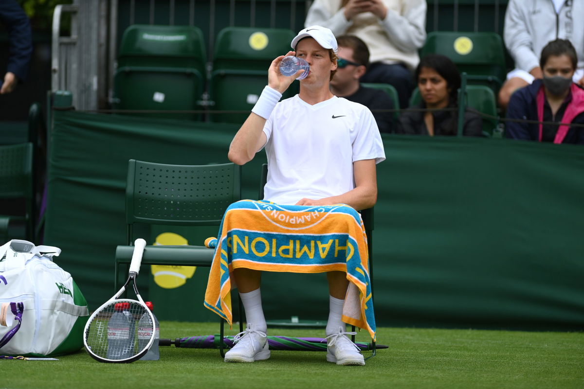 The Tennis Letter on X: Jannik Sinner on his Gucci Bag: “The Gucci Bag  certainly doesn't help me win matches.” 😂  / X