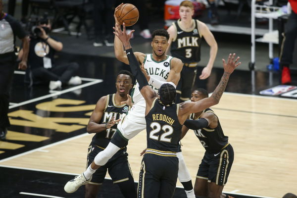 NBA: Playoffs-Milwaukee Bucks at Atlanta Hawks