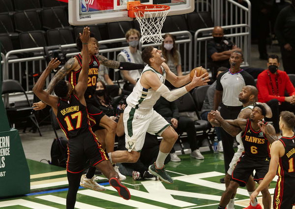 NBA: Playoffs-Atlanta Hawks at Milwaukee Bucks