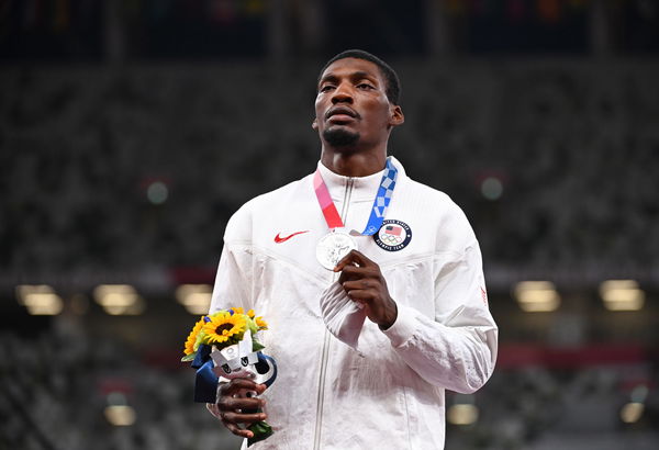 Athletics &#8211; Men&#8217;s 100m &#8211; Medal Ceremony