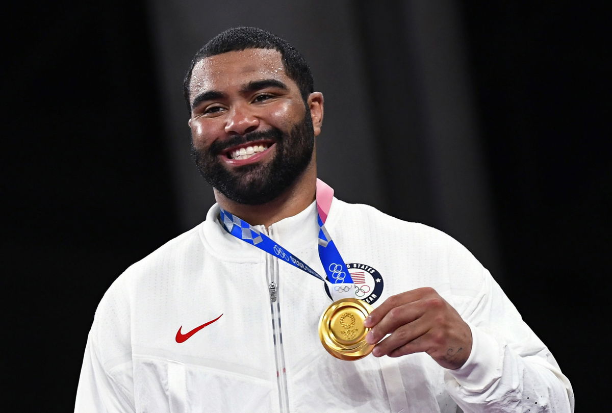 Gable Steveson Olympics Gable Steveson wins Olympic wrestling gold