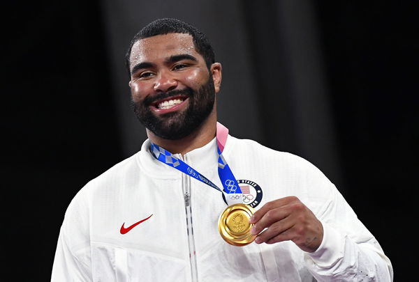 Wrestling &#8211; Freestyle &#8211; Men&#8217;s 125kg &#8211; Medal Ceremony