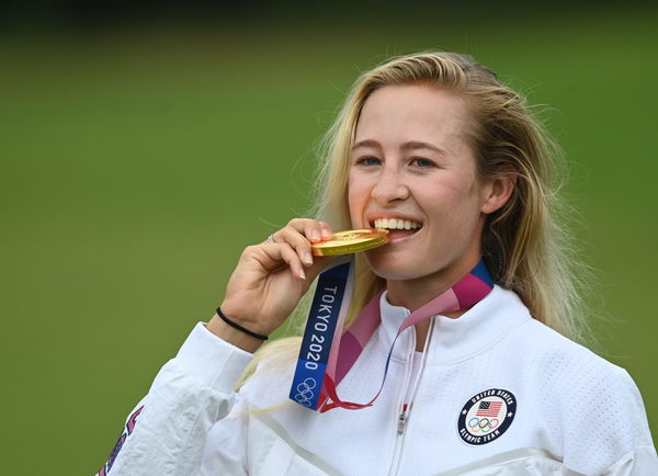 Golf &#8211; Women&#8217;s Individual &#8211; Medal Ceremony