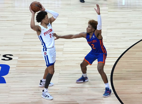 NBA: Summer League-New York Knicks at Detroit Pistons