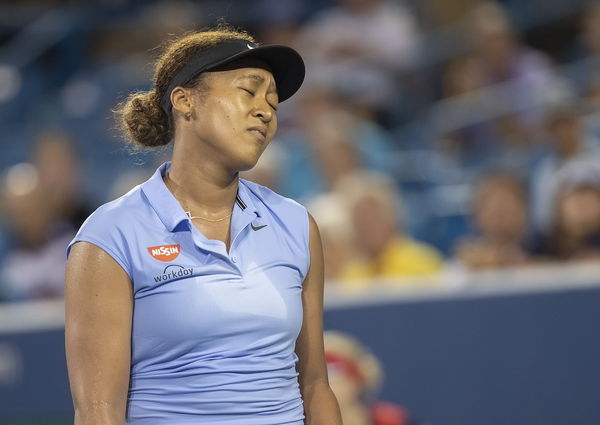 Naomi Osaka speaks to crowd through tears after heckling at Indian