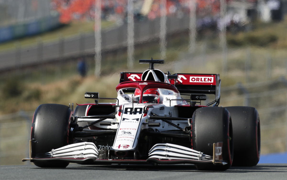 Alfa Romeo Ferrari F1 driver Robert Kubica