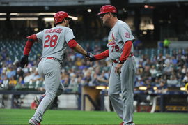 MLB: St. Louis Cardinals at Milwaukee Brewers