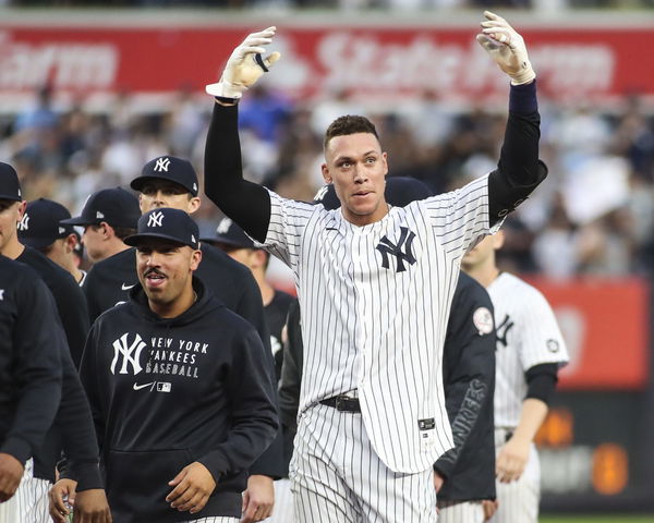 Aaron Judge on approach at plate, 04/30/2021