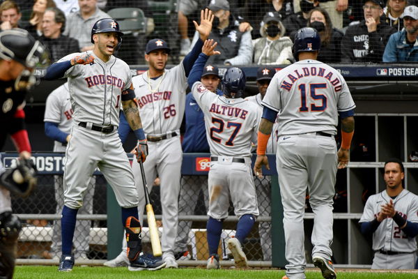 Astros' winning goes on without Carlos Correa