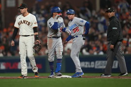 MLB: NLDS-Los Angeles Dodgers at San Francisco Giants