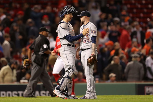 MLB: ALCS-Houston Astros at Boston Red Sox