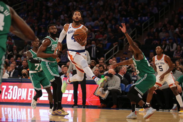 NBA: Boston Celtics at New York Knicks