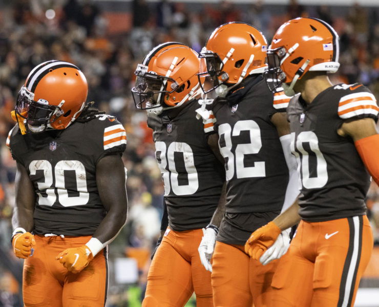 Wide Receiver Yahoo Sports Denver Broncos Cleveland Browns Team 2025