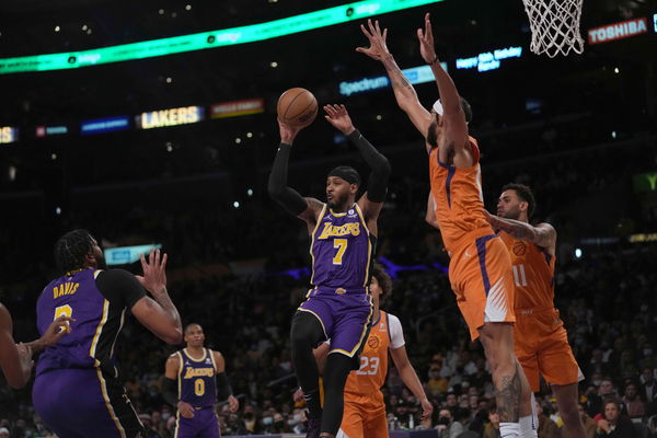 NBA: Phoenix Suns at Los Angeles Lakers