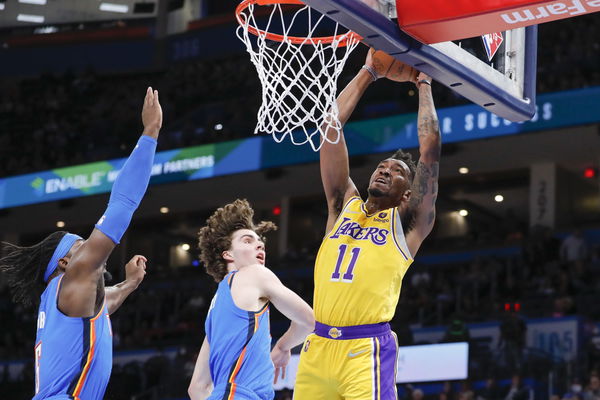 NBA: Los Angeles Lakers at Oklahoma City Thunder