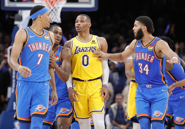 NBA: Los Angeles Lakers at Oklahoma City Thunder