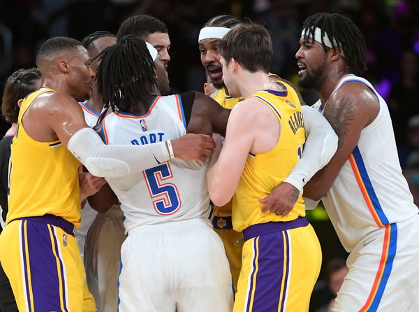 NBA: Oklahoma City Thunder at Los Angeles Lakers