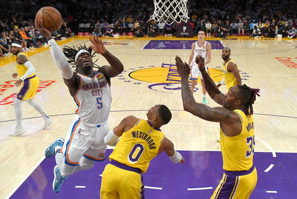 NBA: Oklahoma City Thunder at Los Angeles Lakers