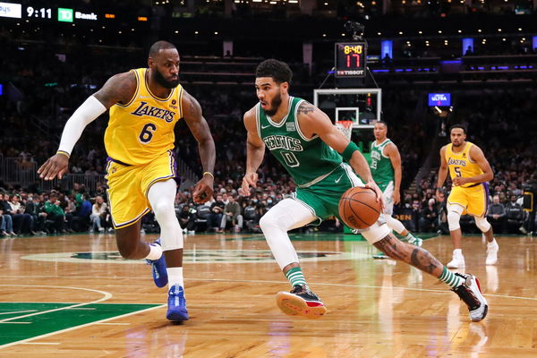 NBA: Los Angeles Lakers at Boston Celtics