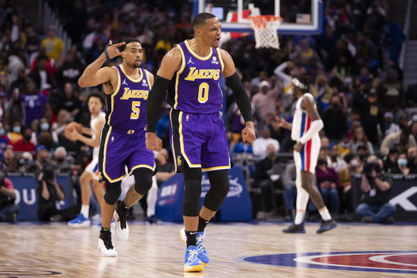 NBA: Los Angeles Lakers at Detroit Pistons